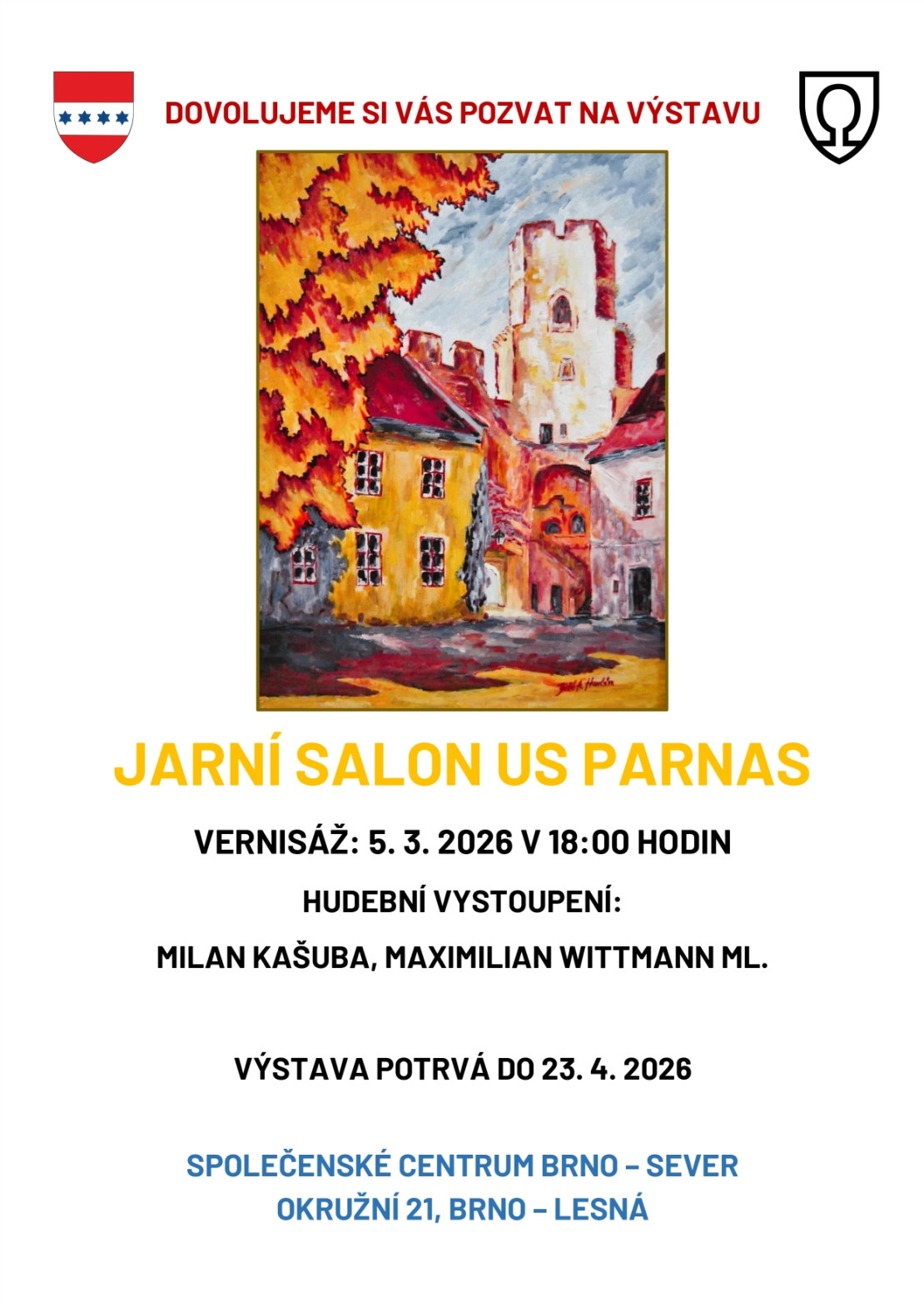 JARNÍ SALON US PARNAS