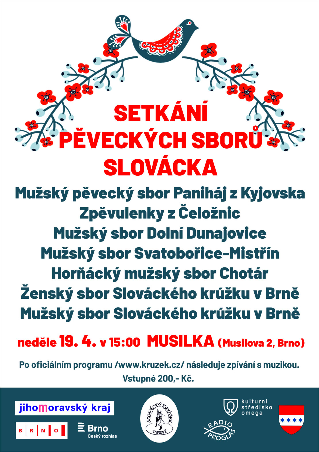 SETKÁNÍ PĚVECKÝCH SBORŮ