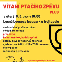 Vítání ptačího zpěvu