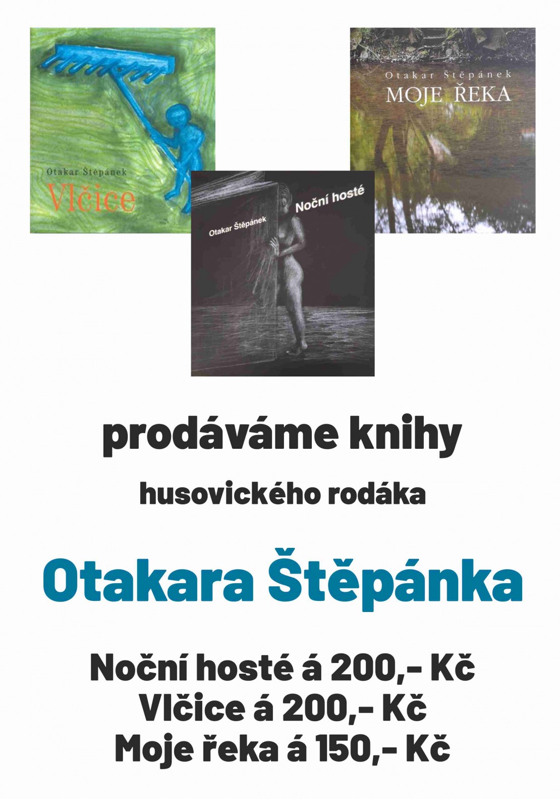 Prodej knih Otakara Štěpánka